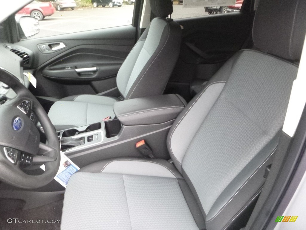 Chromite Gray/Charcoal Black Interior 2019 Ford Escape SE 4WD Photo #130022902