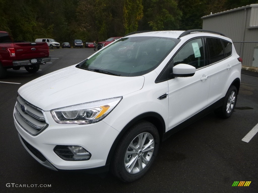 Oxford White 2019 Ford Escape SEL 4WD Exterior Photo #130023100