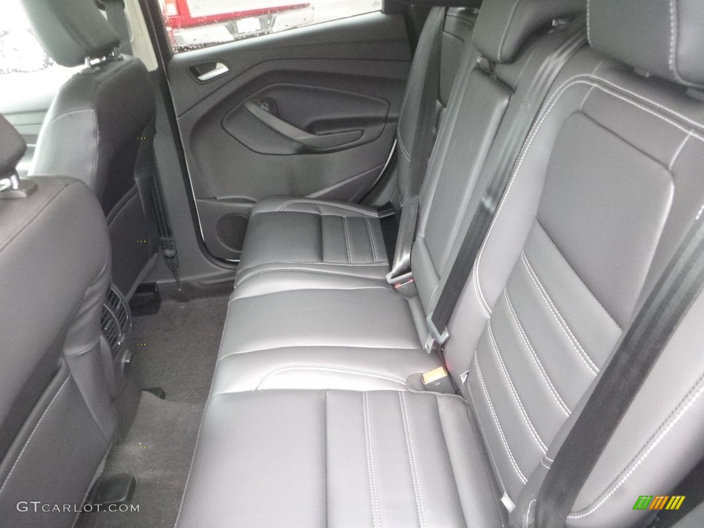 Chromite Gray/Charcoal Black Interior 2019 Ford Escape SEL 4WD Photo #130023158
