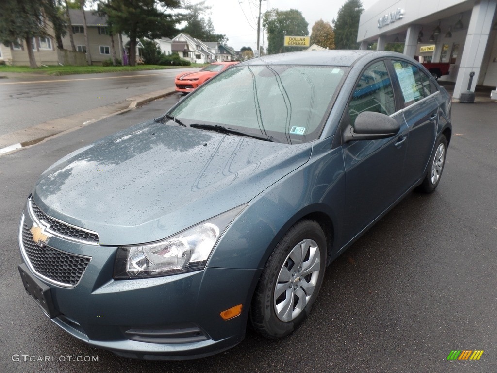 2012 Cruze LS - Blue Granite Metallic / Jet Black/Medium Titanium photo #3