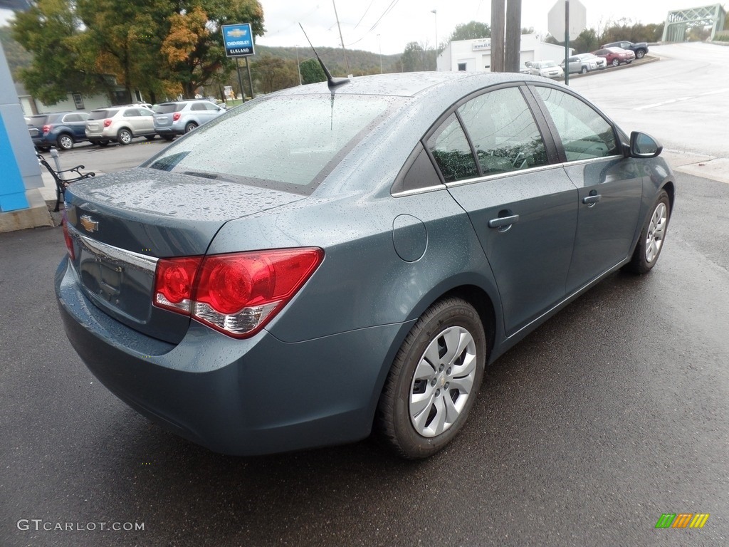 2012 Cruze LS - Blue Granite Metallic / Jet Black/Medium Titanium photo #8