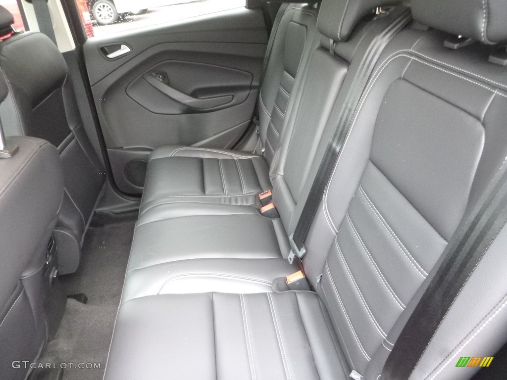 Chromite Gray/Charcoal Black Interior 2019 Ford Escape SEL 4WD Photo #130023451