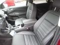 Chromite Gray/Charcoal Black Front Seat Photo for 2019 Ford Escape #130023505