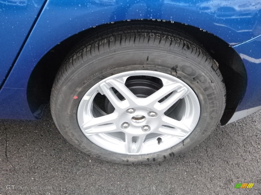 2019 Fiesta SE Sedan - Lightning Blue / Charcoal Black photo #8