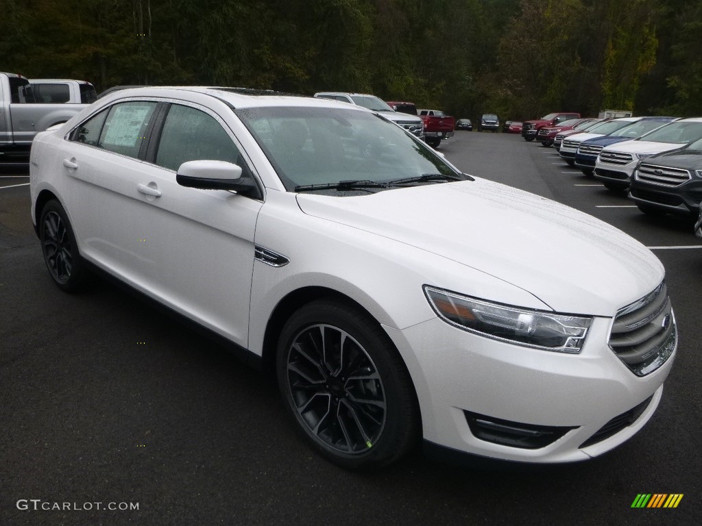 White Platinum 2019 Ford Taurus SEL AWD Exterior Photo #130023940