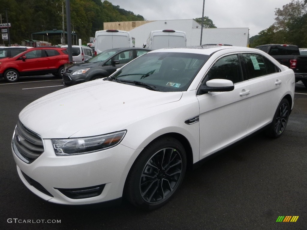 White Platinum 2019 Ford Taurus SEL AWD Exterior Photo #130023982