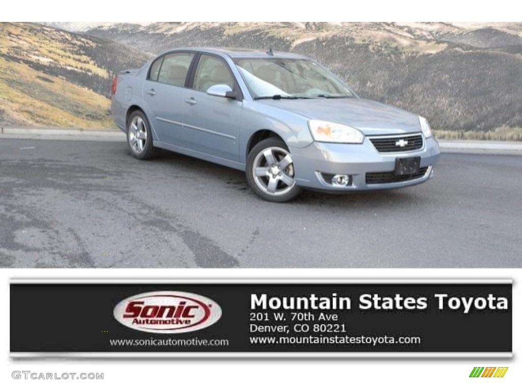 2007 Malibu LTZ Sedan - Golden Pewter Metallic / Titanium Gray photo #1