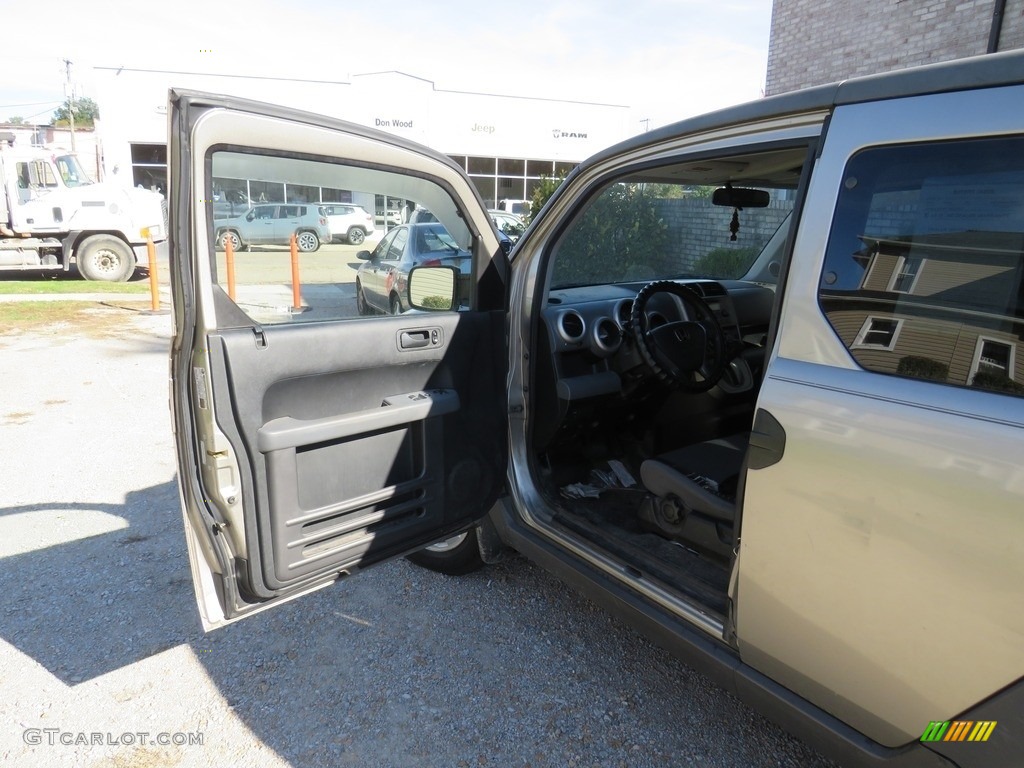 2004 Element EX AWD - Satin Silver Metallic / Black photo #8