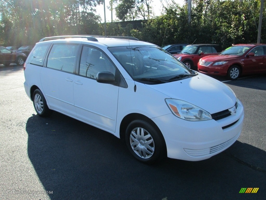 2005 Sienna CE - Natural White / Stone photo #4