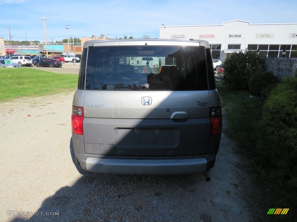 2004 Element EX AWD - Satin Silver Metallic / Black photo #10