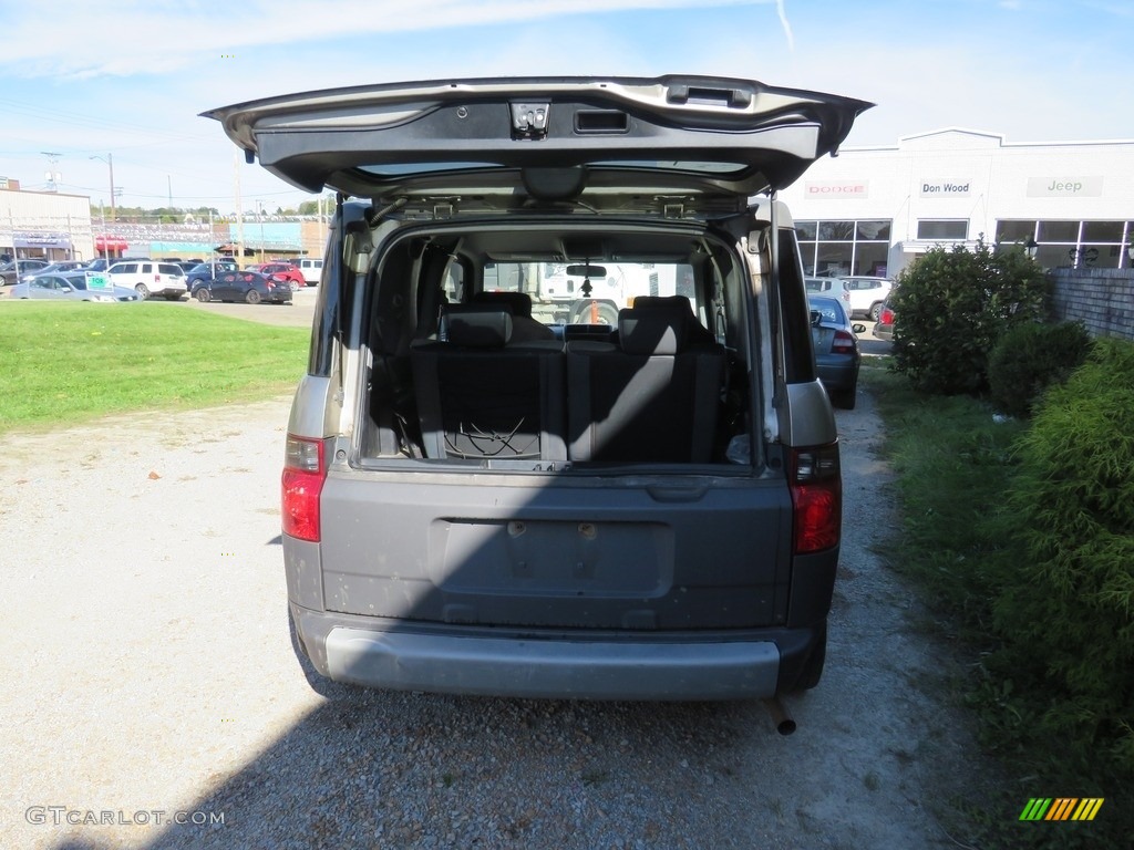 2004 Element EX AWD - Satin Silver Metallic / Black photo #11