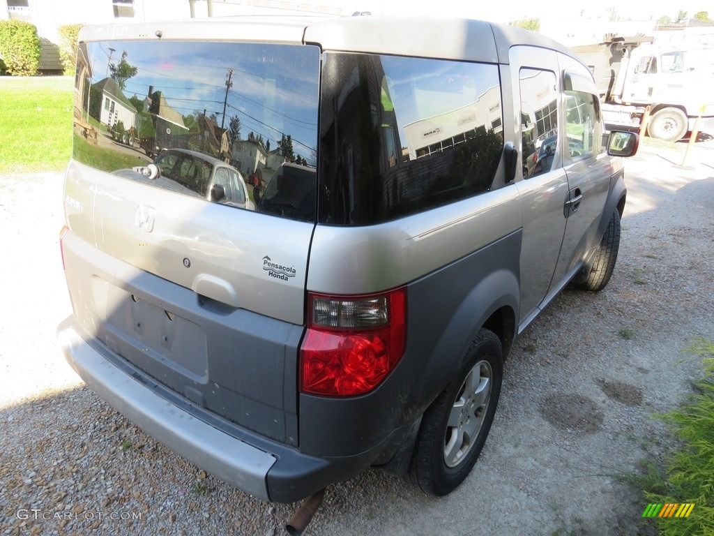 2004 Element EX AWD - Satin Silver Metallic / Black photo #12