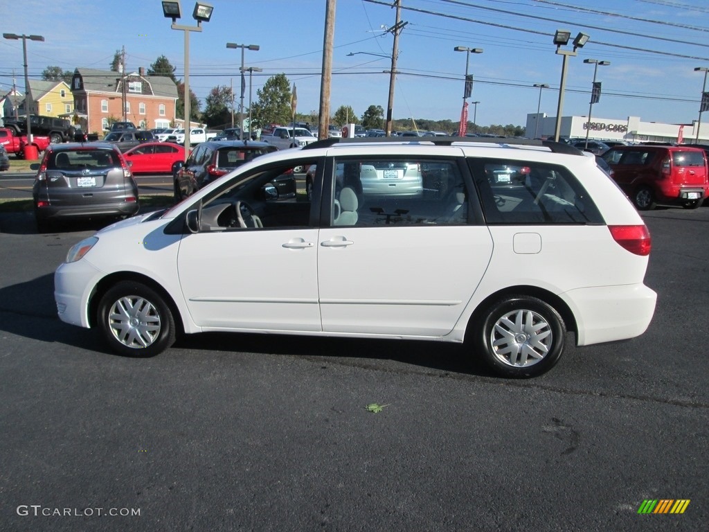 2005 Sienna CE - Natural White / Stone photo #9