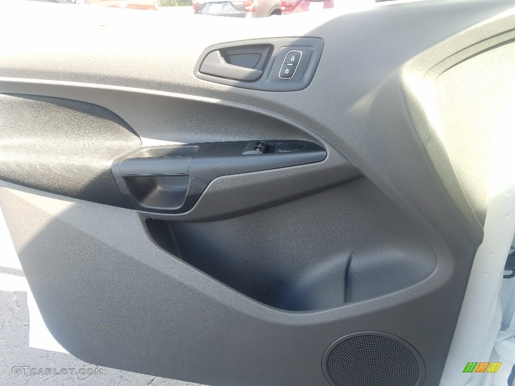 2019 Ford Transit Connect XL Van Ebony Door Panel Photo #130030153