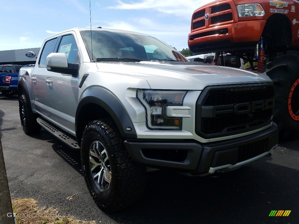 2018 F150 SVT Raptor SuperCrew 4x4 - Ingot Silver / Raptor Black photo #4