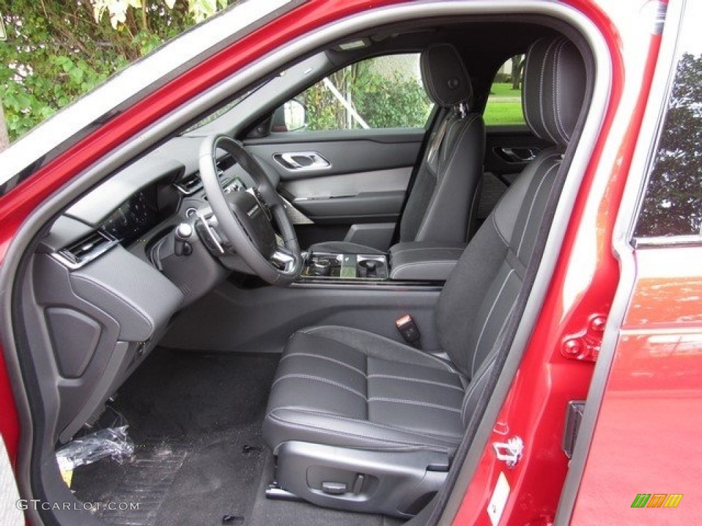 Ebony Interior 2019 Land Rover Range Rover Velar R-Dynamic SE Photo #130031575