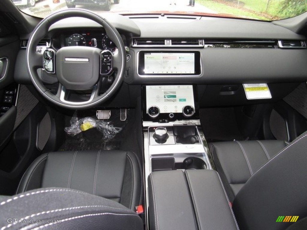 2019 Land Rover Range Rover Velar R-Dynamic SE Ebony Dashboard Photo #130031596