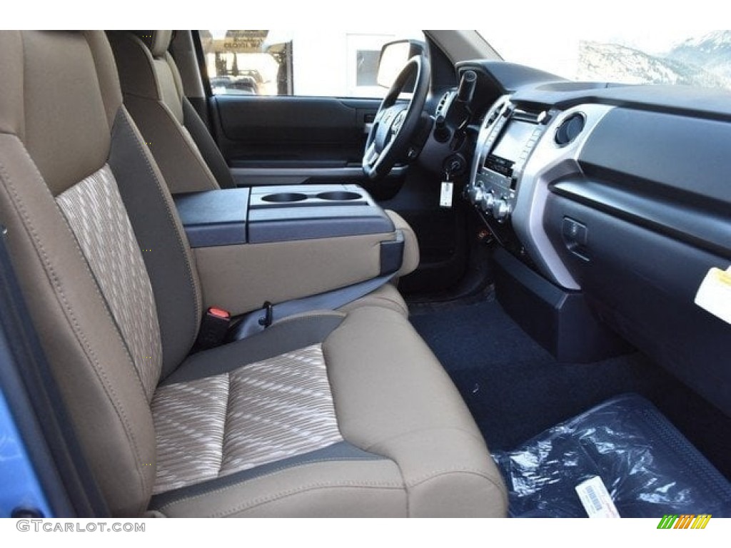 Graphite Interior 2019 Toyota Tundra TRD Off Road Double Cab 4x4 Photo #130031776
