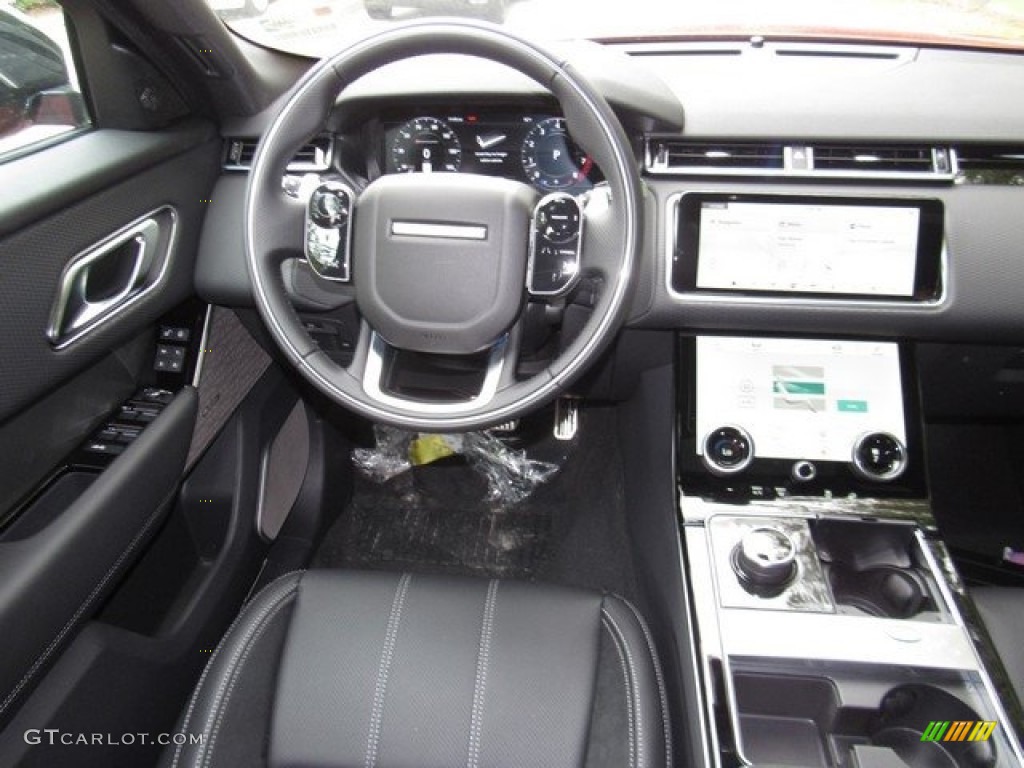 2019 Land Rover Range Rover Velar R-Dynamic SE Ebony Dashboard Photo #130031779