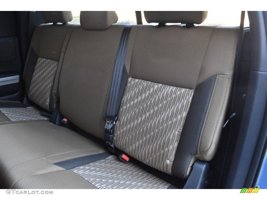 2019 Toyota Tundra TRD Off Road Double Cab 4x4 Rear Seat Photo #130031852