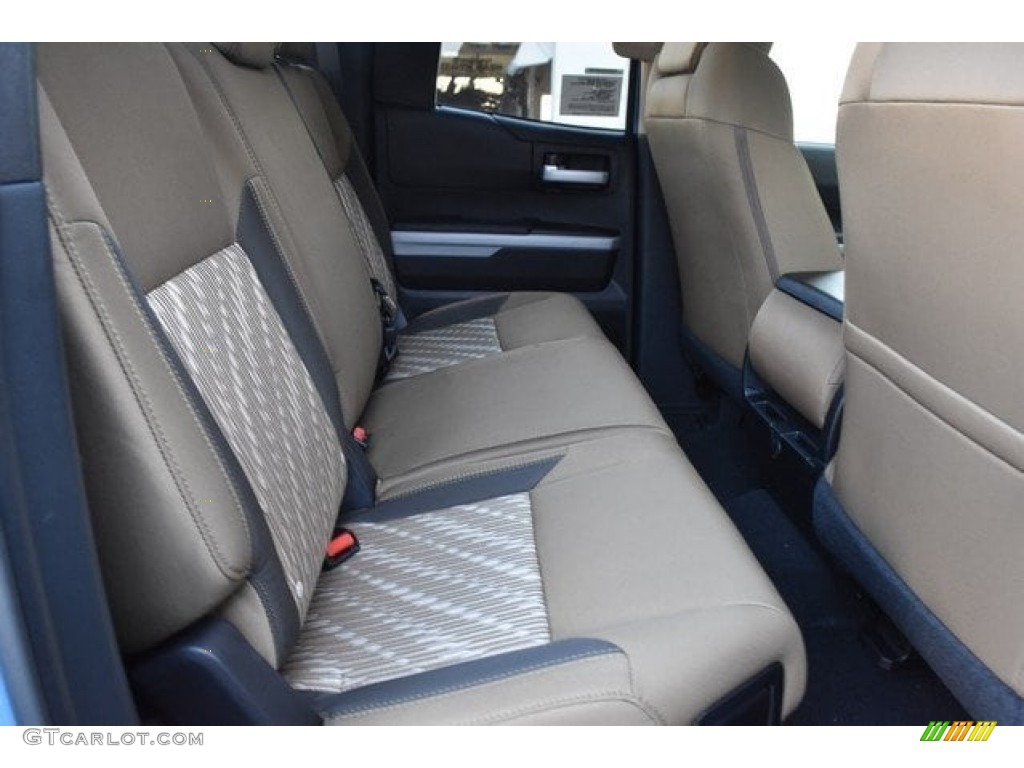 2019 Toyota Tundra TRD Off Road Double Cab 4x4 Rear Seat Photo #130031882