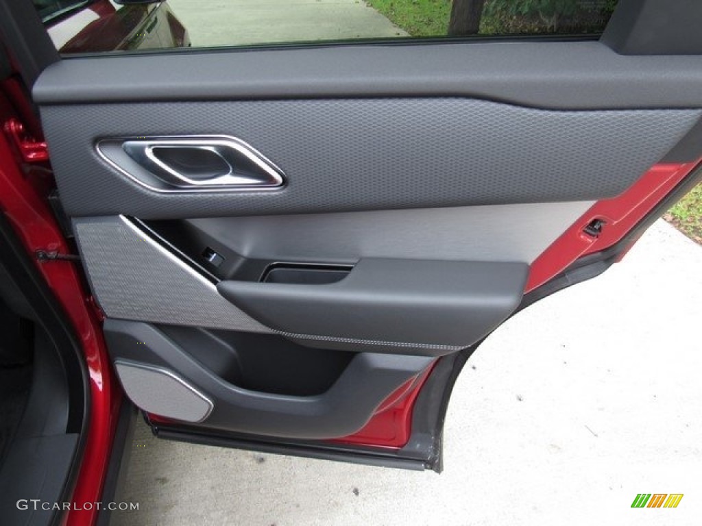2019 Land Rover Range Rover Velar R-Dynamic SE Ebony Door Panel Photo #130031905