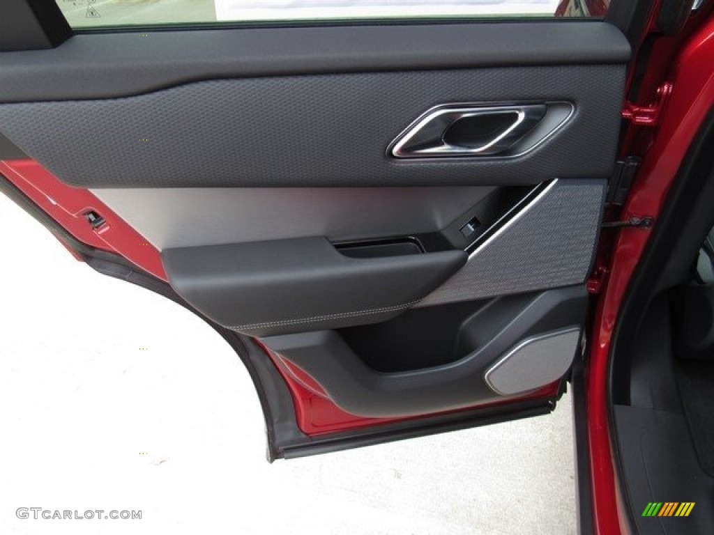 2019 Land Rover Range Rover Velar R-Dynamic SE Ebony Door Panel Photo #130031920