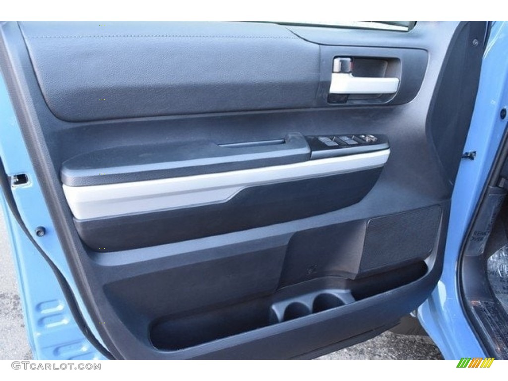 2019 Toyota Tundra TRD Off Road Double Cab 4x4 Graphite Door Panel Photo #130031926