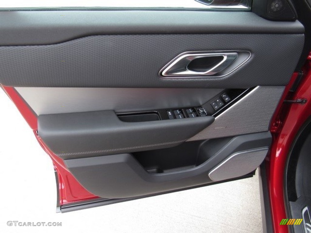2019 Land Rover Range Rover Velar R-Dynamic SE Ebony Door Panel Photo #130031932