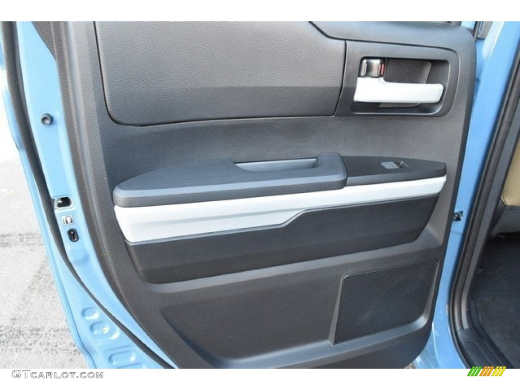 2019 Toyota Tundra TRD Off Road Double Cab 4x4 Graphite Door Panel Photo #130031937