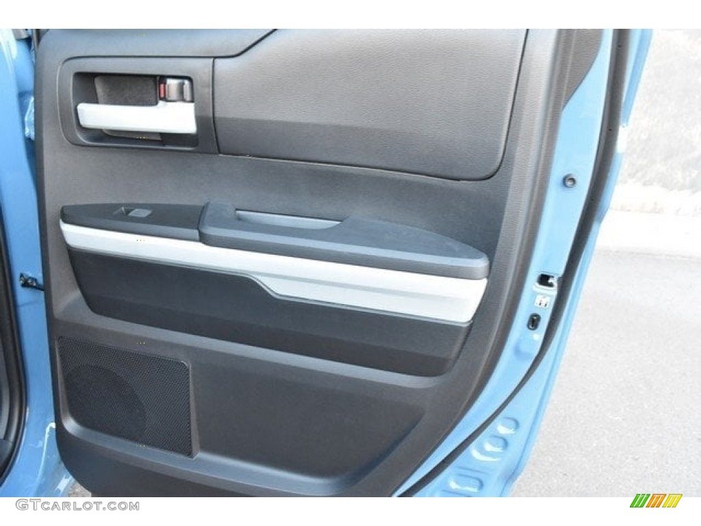 2019 Toyota Tundra TRD Off Road Double Cab 4x4 Graphite Door Panel Photo #130031974
