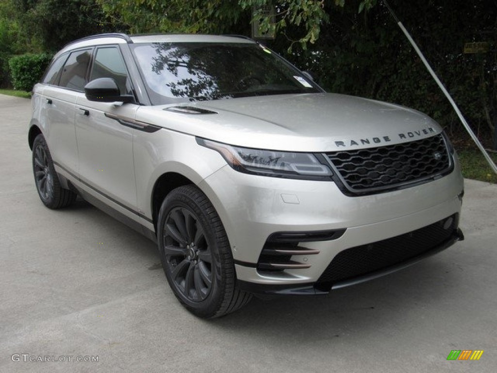 Aruba Metallic 2019 Land Rover Range Rover Velar R-Dynamic SE Exterior Photo #130032235