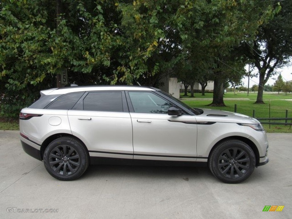 Aruba Metallic 2019 Land Rover Range Rover Velar R-Dynamic SE Exterior Photo #130032301