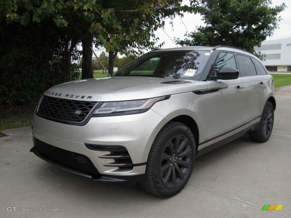 Aruba Metallic 2019 Land Rover Range Rover Velar R-Dynamic SE Exterior Photo #130032381