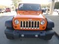 2012 Crush Orange Jeep Wrangler Unlimited Sport 4x4  photo #4