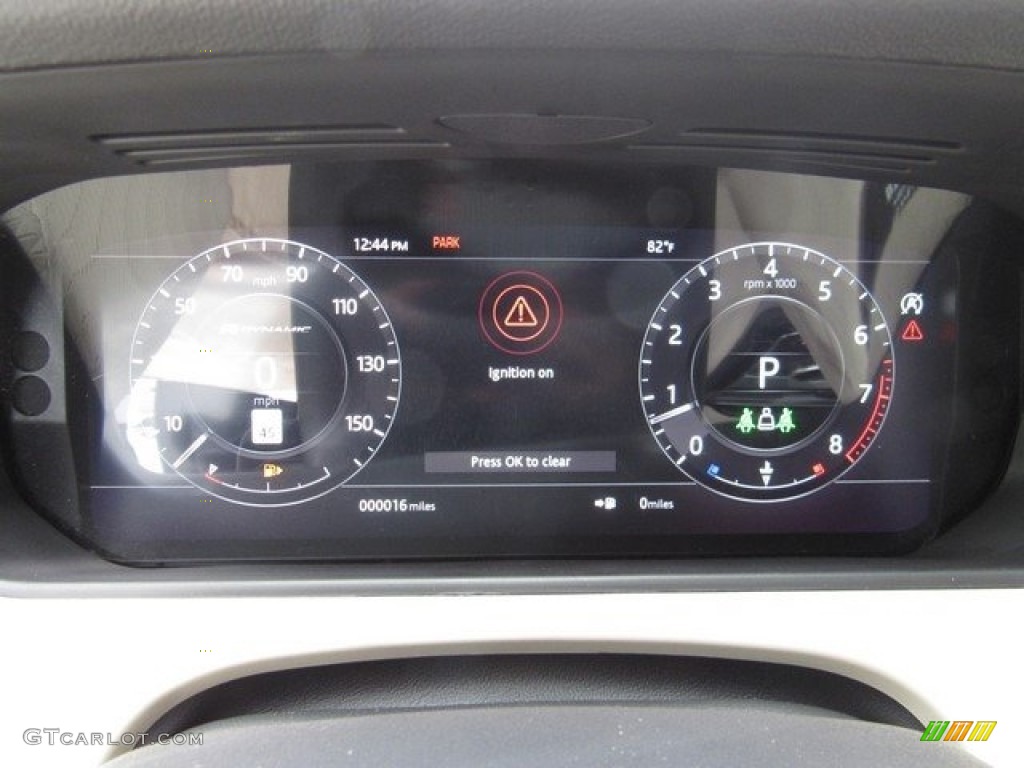 2019 Land Rover Range Rover Velar R-Dynamic SE Gauges Photo #130033444