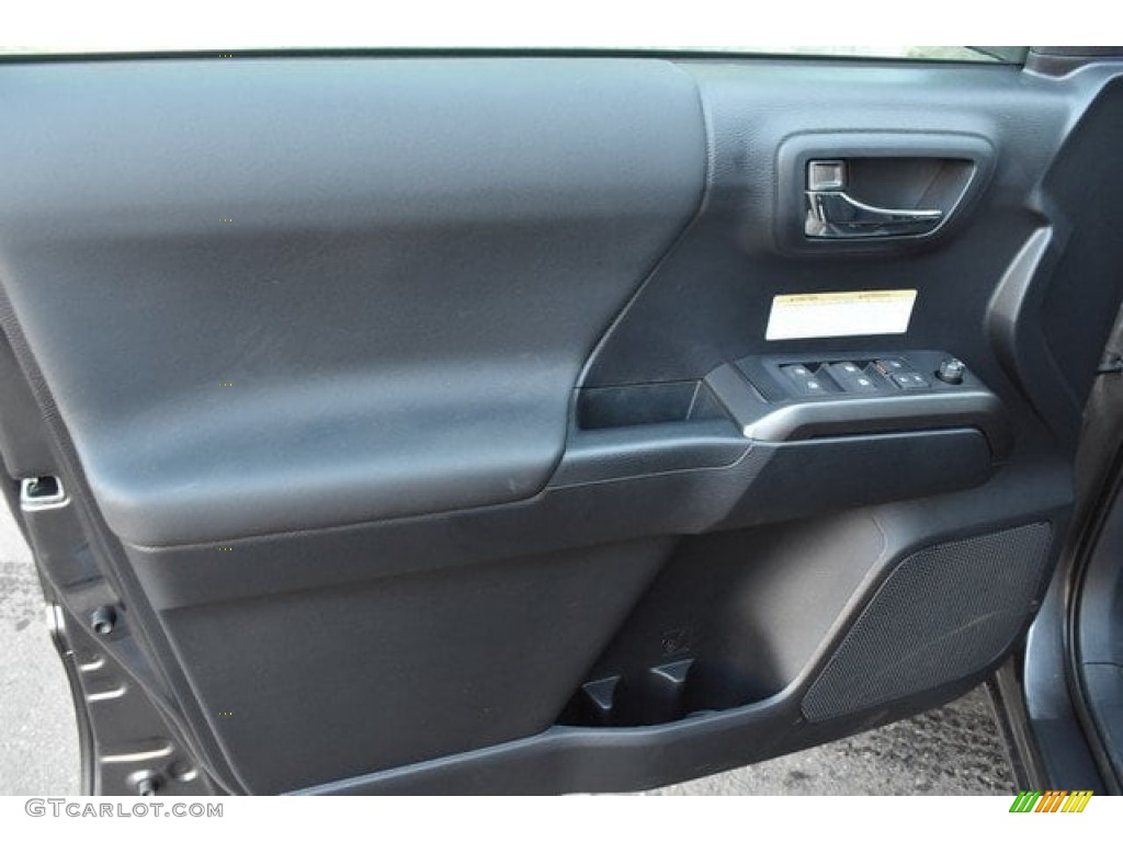 2019 Toyota Tacoma TRD Off-Road Double Cab 4x4 TRD Graphite Door Panel Photo #130034671