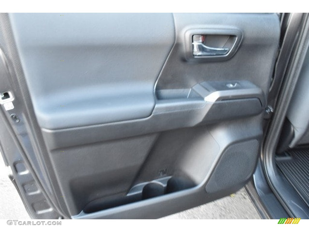 2019 Toyota Tacoma TRD Off-Road Double Cab 4x4 TRD Graphite Door Panel Photo #130034689