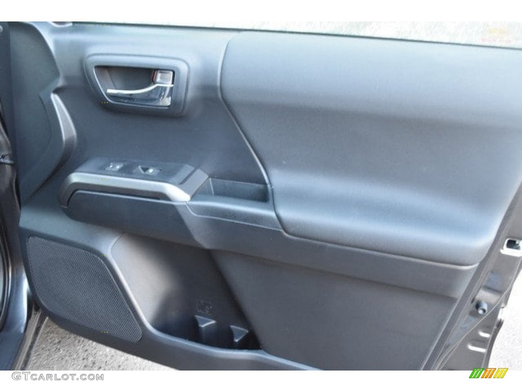 2019 Toyota Tacoma TRD Off-Road Double Cab 4x4 TRD Graphite Door Panel Photo #130034707