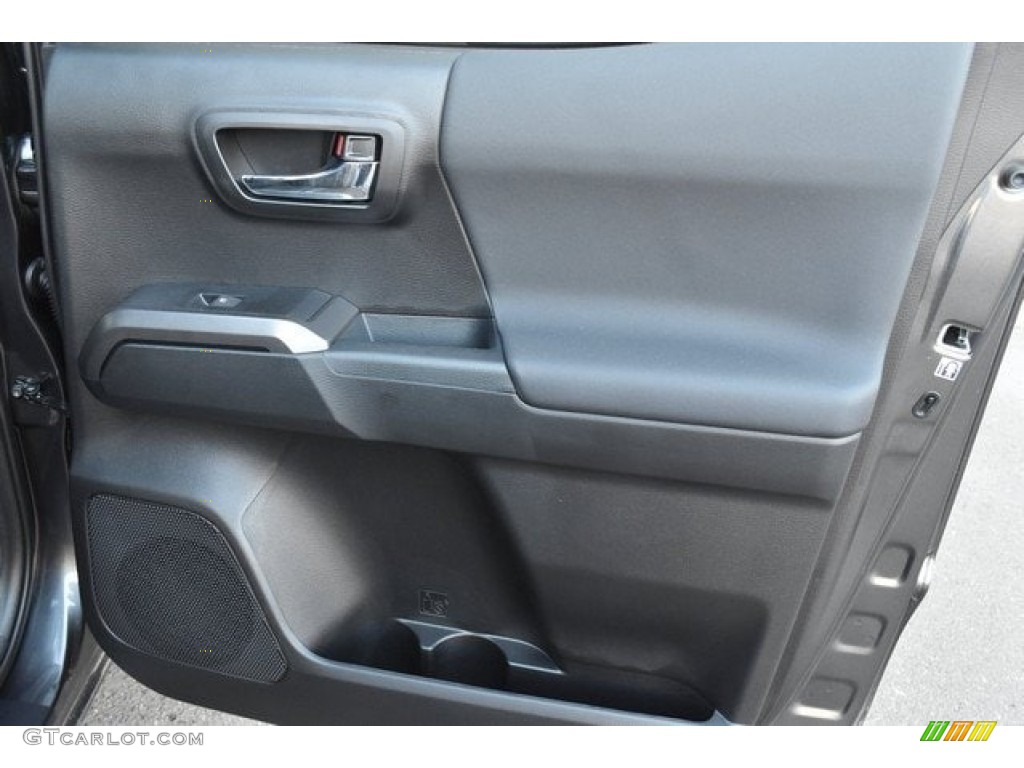 2019 Toyota Tacoma TRD Off-Road Double Cab 4x4 TRD Graphite Door Panel Photo #130034725