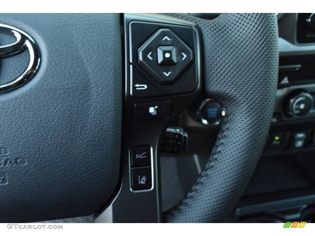 2019 Toyota Tacoma TRD Off-Road Double Cab 4x4 TRD Graphite Steering Wheel Photo #130034809