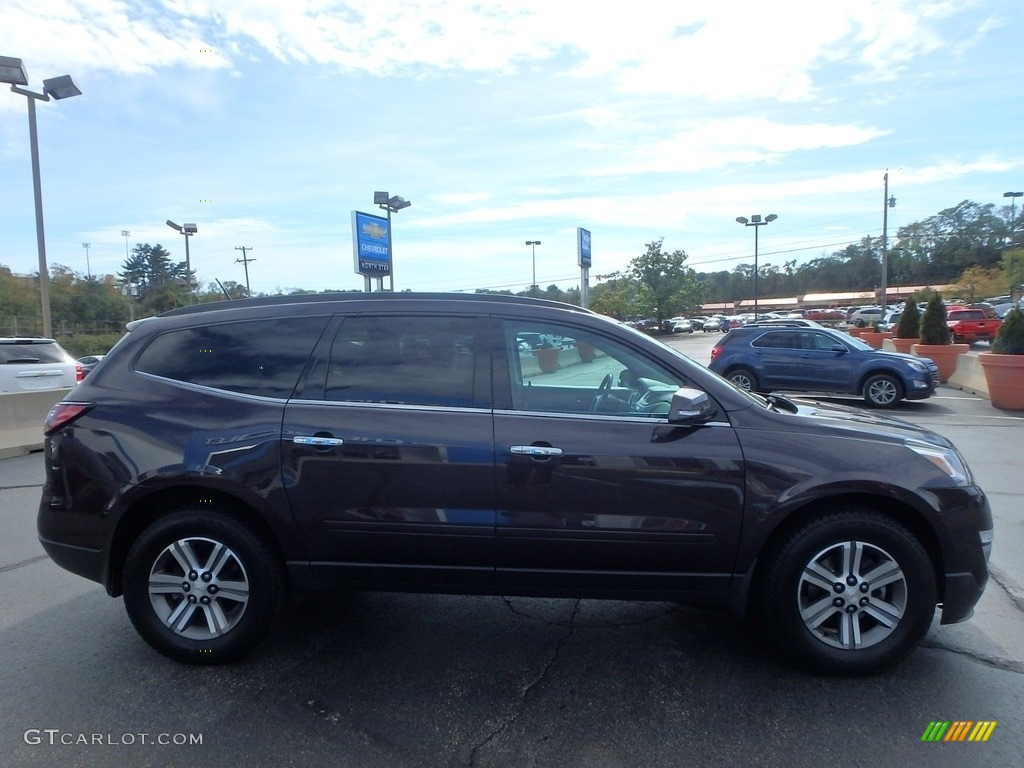 2016 Traverse LT AWD - Sable Metallic / Dark Titanium/Light Titanium photo #10