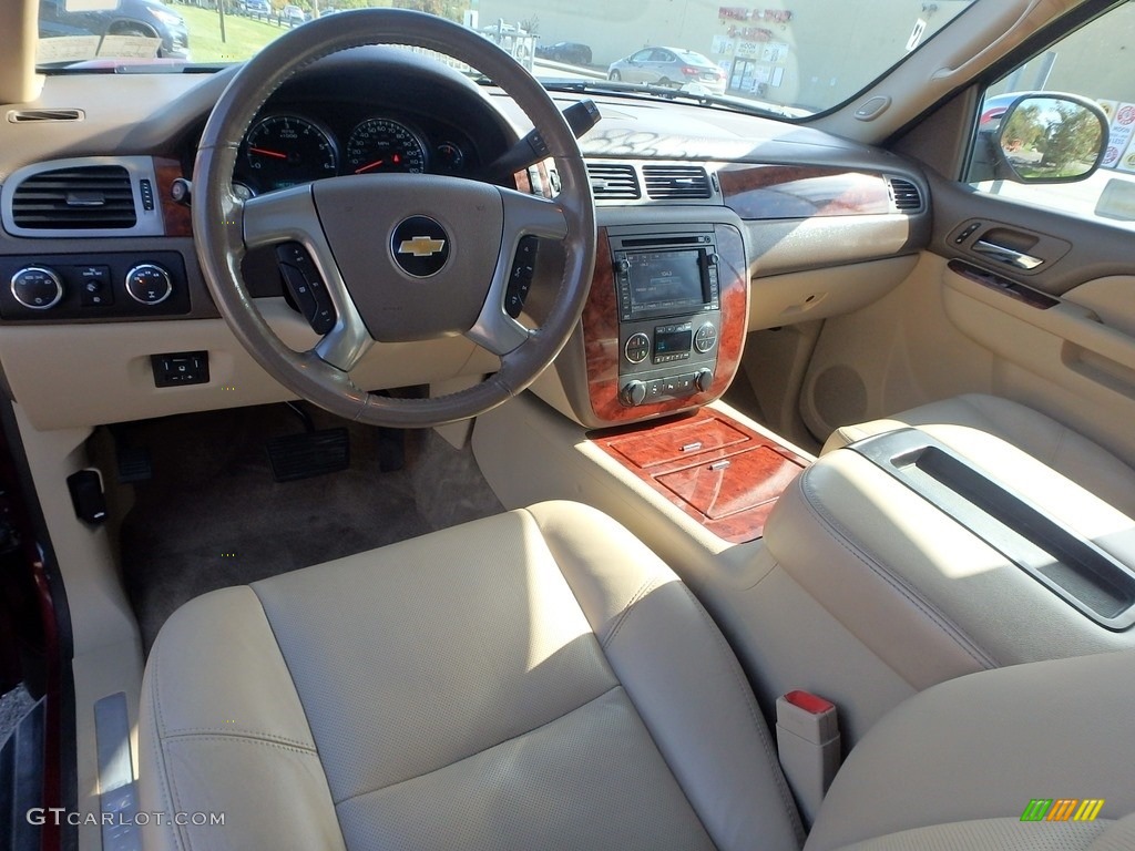 2011 Suburban LTZ 4x4 - Red Jewel Tintcoat / Light Cashmere/Dark Cashmere photo #11