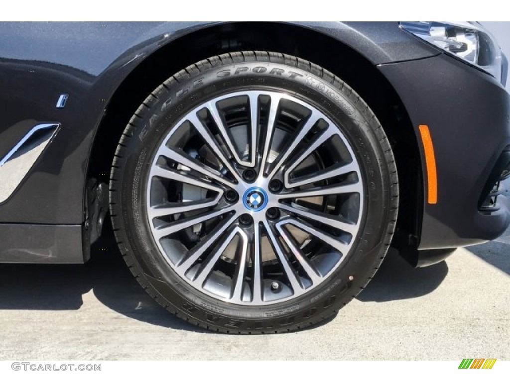 2019 5 Series 530e iPerformance Sedan - Dark Graphite Metallic / Black photo #9