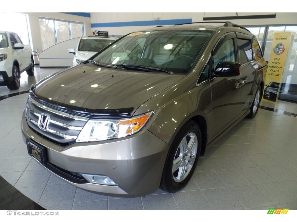 2013 Odyssey Touring - Mocha Metallic / Beige photo #1