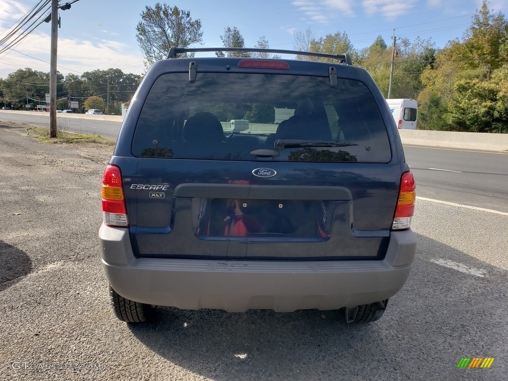 2002 Escape XLT V6 - True Blue Metallic / Medium Graphite photo #5
