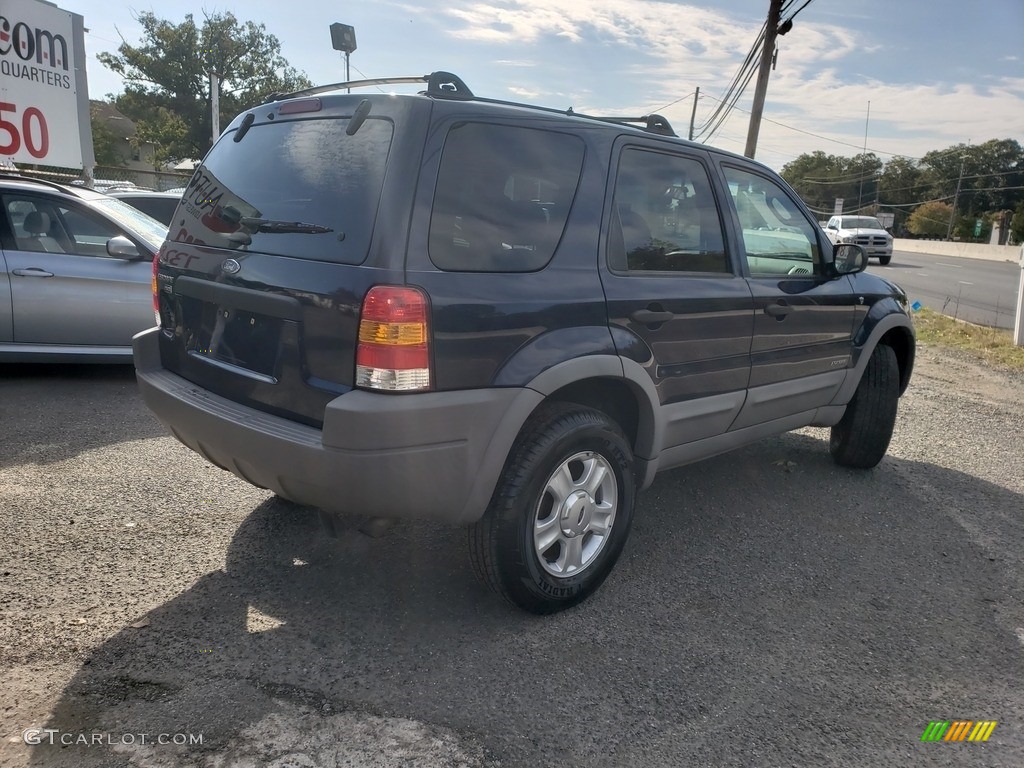 2002 Escape XLT V6 - True Blue Metallic / Medium Graphite photo #6