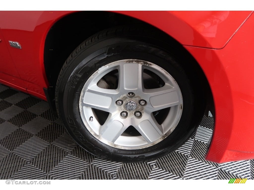 2007 Charger SE - Inferno Red Crystal Pearl / Dark Slate Gray/Light Graystone photo #26
