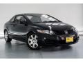 Crystal Black Pearl - Civic LX Coupe Photo No. 14
