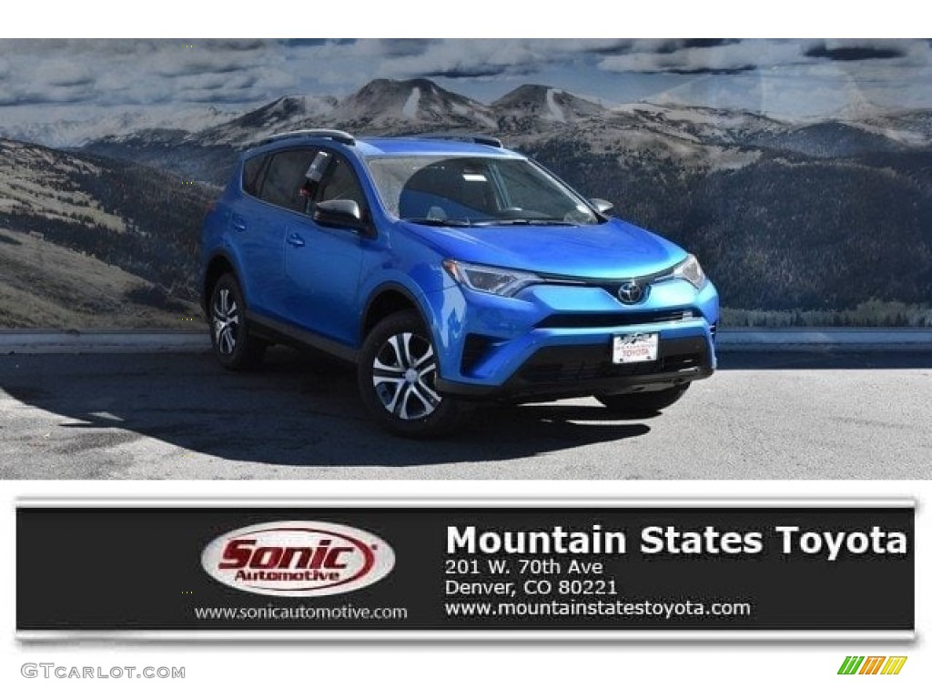 Electric Storm Blue Toyota RAV4